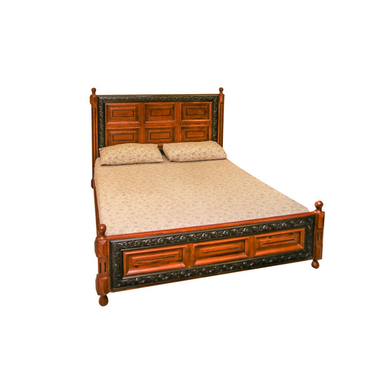 Teakwood cushion bed